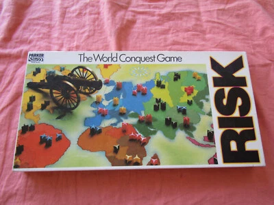 1985 PARKER BROTHERS RISK THE WORLD CONQUEST BOARD GAME GREAT CONDITION COMPLETE - Image 1 of 4
