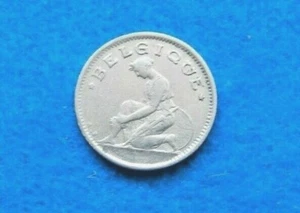 1923 Belgium 50 Centimes - BELGIQUE - Great Looking Coin  - Picture 1 of 2