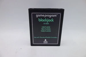 Black Jack (Atari 1977) ATARI 2600 VCS - Imagen 1 de 3