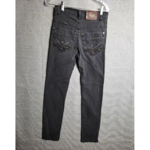 Jeans Dolce & Gabbana De Colección Y2K Bolsillos Adornados Negro Lavado Denim Talla 29 x 33 - Imagen 1 de 13