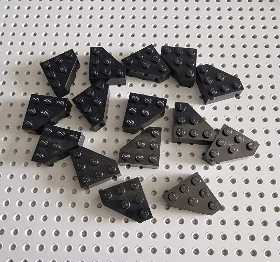 Lego Eckstein Baustein Ecke Hoch 3x3 Schwarz 15 Stück 30505 P35 - Bild 1 von 1