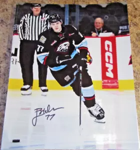 MAX PSENICKA SIGNED 8X10 MATTE PHOTO PORTLAND WINTERHAWKS UTAH MAMMOTH (B) - Picture 1 of 2