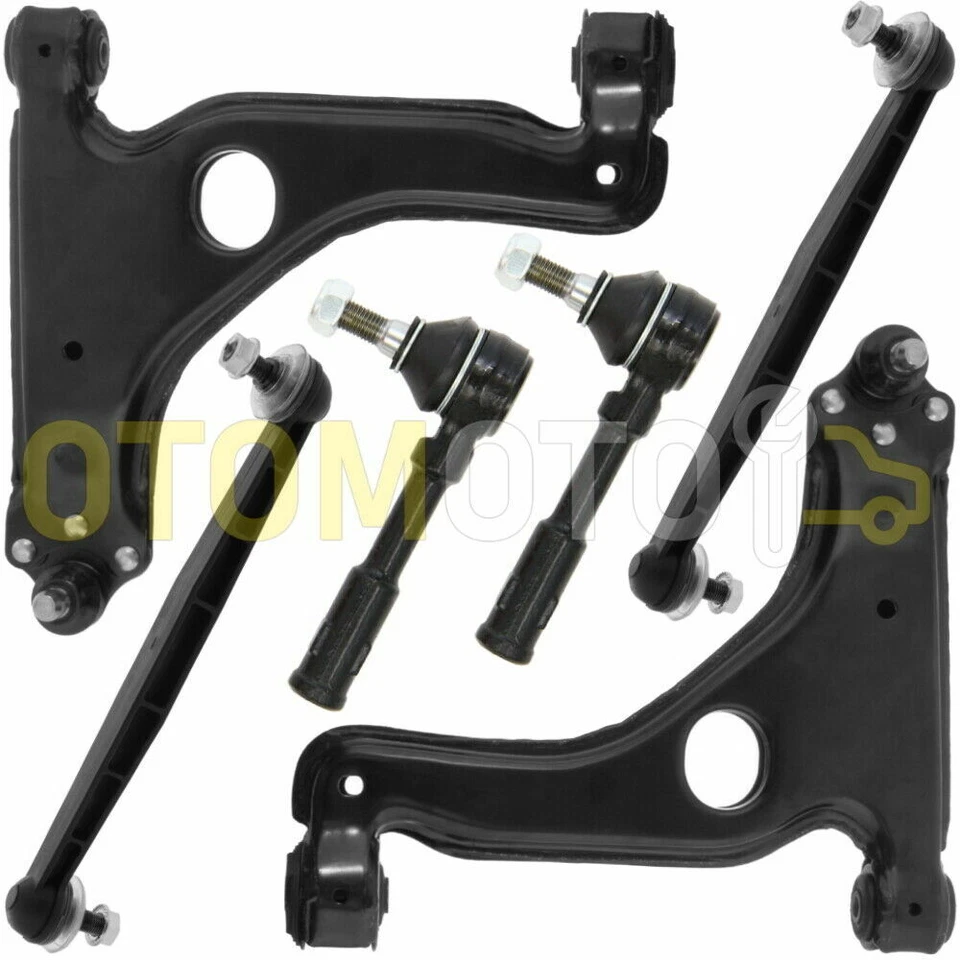 OPEL ASTRA H KIT BRACCI DI SOSPENSIONE TESTINA STERZO ASTA BIELLETTA ANT 6 PEZZI - Immagine 1 di 1