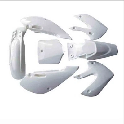 Kits de guardabarros de plástico para Kawasaki KLX110 Suzuki DRZ110 KX65 RM65 moto Trail Foto 1 de 4