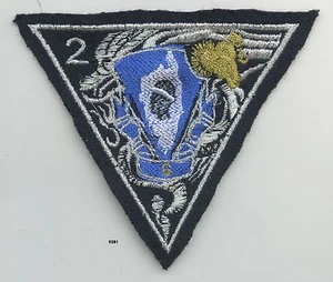 Insigne Légion , 6 / 2 Rgt. Étranger Parachutiste  , ( coton brodé 95x85mm. ) - Imagen 1 de 1