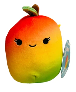 NWT Squishmallows 5" Inch XIMENA The Mango Stuffed Animal Plush #824 - Picture 1 of 4