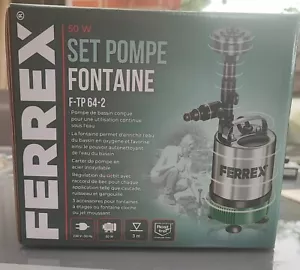 FERREX Teichpumpen Set F-TP 64-2 Springbrunnenpumpen Set, Neu, OVP, - Bild 1 von 6