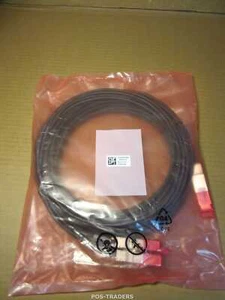 Dell X8DKW Force10 40 GbE 1x QSFP+ To 4 x SFP+ 5M Passive Breakout Cable NEUF - Photo 1/2