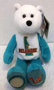 Limited Treasures State Quarters Coin Collectible Teddy Bears Delaware #1 - Picture 1 of 5