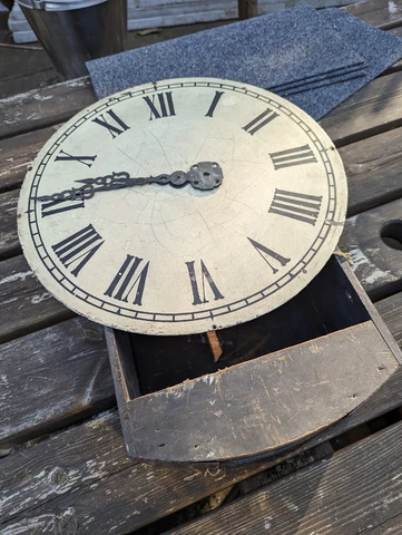 Gothic Style Fusee Clock For Restoration Cover
