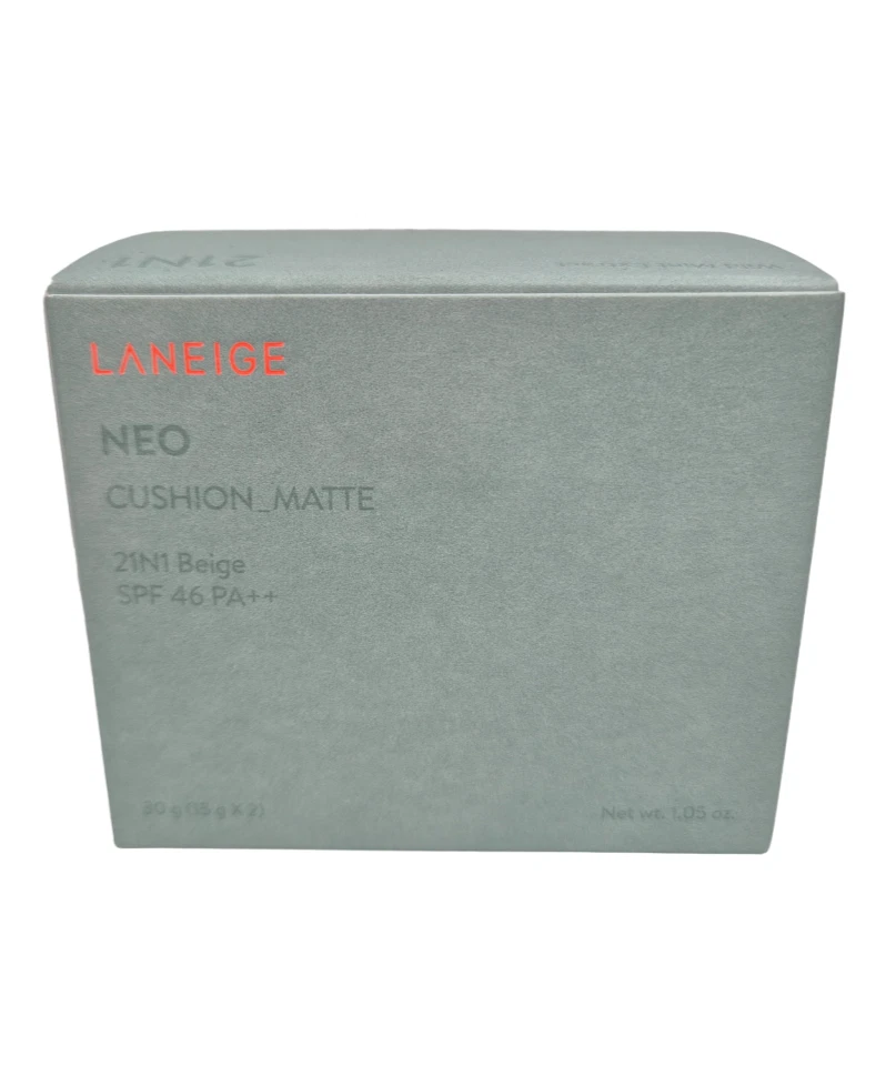 LANEIGE All New Neo Cushion Matte 15g + Refill 15g SET SPF46 PA++ - Image 1 of 1