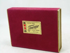Vintage Fournier Rooster playing cards with plastic coating - Picture 1 of 12