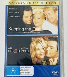 Keeping the Faith / Kate & Leopold (DVD, 2001) Ben Stiller, Hugh Jackman - Picture 1 of 1