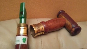 IRISH BRASS CLADDAGH FLUTE WALKING STICK- MADE BY MICHEAL VIGNOLES- 36 INCHS - Picture 1 of 12