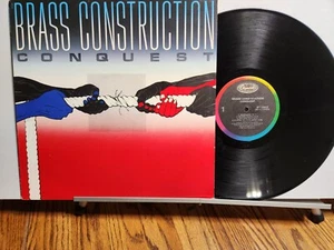 R&B/ SOUL/ FUNK NEARLY MINT LP BRASS CONSTUCTION "CONQUEST" STEREO CAPITOL/ EMI - Foto 1 di 2