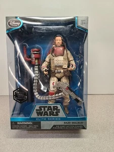 Star Wars Elite Series 6 pollici Baze Malbus personaggio pressofuso Disney Store Rogue One - Foto 1 di 6