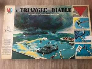 JEU DE SOCIÉTÉ LE TRIANGLE DU DIABLE MYSTÈRE DU TRIANGLE DES BERMUDES COMPLET - Imagen 1 de 3
