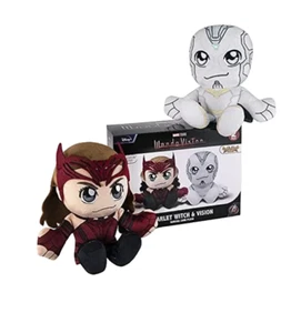 Peluche Marvel Studios Wanda Vision Bruja Escarlata y Visión Kuricha Chibi Edición Limitada - Imagen 1 de 4