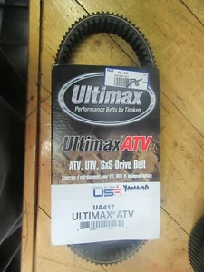 NEW ULTIMAX ATV DRIVE BELT #UA417 YAMAHA Bruin, Grizzly, Kodiak  Item#1445 - Picture 1 of 4