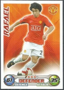 TOPPS MATCH ATTAX 2008-09-MANCHESTER UNITED-RAFAEL *NOVATO* - Imagen 1 de 1