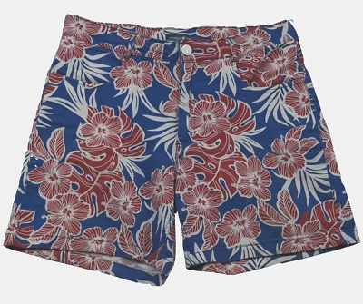 Caribbean Joe Tropical Floral Pantalones Cortos Elastizados Verano Isla Vibrante Para Mujer Talla 8 Foto 1 de 4