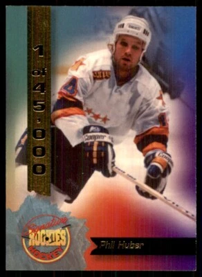 1994-95 Signature Rookies Phil Huber Minnesota Moose #38 - Image 1 of 2