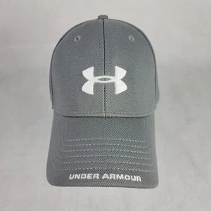 Under Armour Hat - Gray 2 Toned Large 6493880 4-way Stretch - Picture 1 of 7