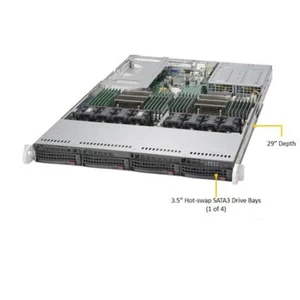 Supermicro 6018U-TR4+ X10DRU-i+ 2x Intel Xeon E5-2690v4 2.6GHz 64GB 1U Server - Picture 1 of 2