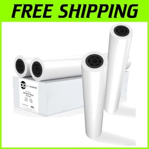 Wide Format Plotter Paper Rolls - 24 x 150, 4 Rolls - Picture 1 of 6
