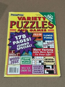 Penny Press Variety Puzzles & Games Magazine July 2008 – 178 Pages, Jumbo Issue - Bild 1 von 2