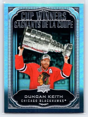 Duncan Keith 2020-21 Insert Stanley Cup Winners 2015 #CW-7 Chicago - Image 1 of 2