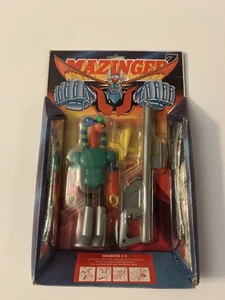 Raro Vintage GELBROS J3 por PlayFul Argentina Mazinger Z - En caja original pero tarjeta dañada - Imagen 1 de 2