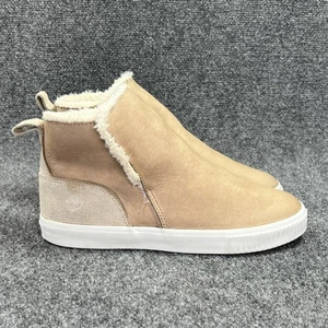 Timberland Skyla Bay Damen-Stiefeletten zum Überziehen Größe 9 helltaupe Kunstfell - Bild 1 von 12