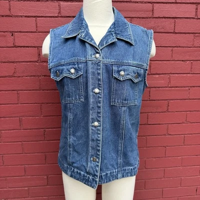 Stonebridge Jean Vest Womens Size Medium - Image 1 of 4