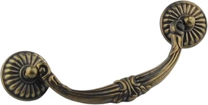 4er-Pack 4,5" C-C Vintage Look Antik Bronze Bügel Schublade Ziehen Drop Schwenkgriffe - Bild 1 von 12