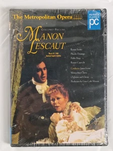Manon Lescaut (DVD, 1999) The Metropolitan Opera Giacomo Puccini - Imagen 1 de 3