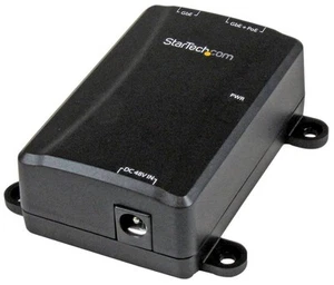 STARTECH - Penyuntik PoE+ 1-Port Gigabit Midspan, 802.3at dan 802.3af - Picture 1 of 3