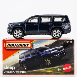 2025 Matchbox Power Grabs #125 2022 Jeep® Wagoneer RIVER ROCK (DARK BLUE) | FSB - Picture 1 of 1