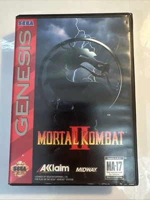 Mortal Kombat II 2 (Sega Genesis) Tested - Image 1 of 4