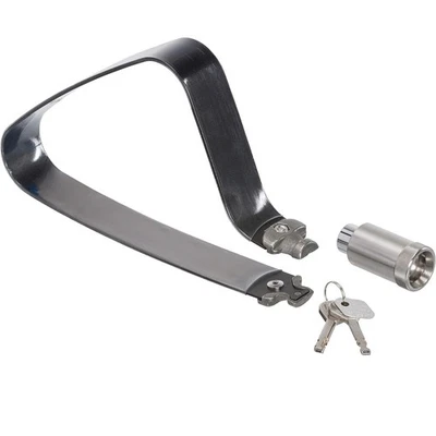 Mini High Security Bike Lock with Frame Mount – 7 x 4" Flexible High-Carbon S... - Image 1 of 4