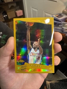 2005-06 Topps Chrome - Sam Cassell #125 Gold Refractor /99 - Picture 1 of 10