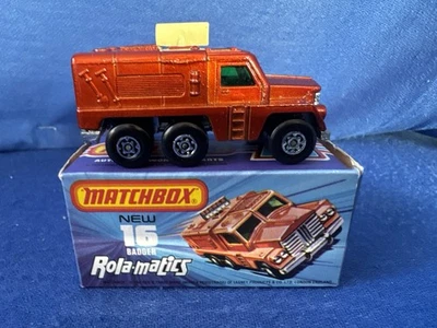 Lesney Matchbox Superfast MB16 Chrome Radar Badger Radar Truck - Image 1 of 4