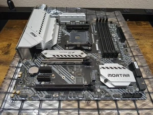 MSI B550M MORTAR WIFI (Bad USB, Read) Socket AM4 AMD Ryzen CPU - Photo 1/5