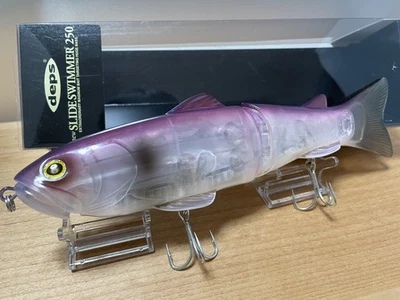 Deps Nuevo Slide Swimmer 250 Avalon Purple 2017 Limited Swimbait Glidebait Sin Usar Foto 1 de 4