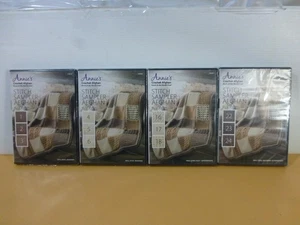 4 Annie's Crochet Afghan DVDs Stitch Sampler Block 1-6,16-18, 22-24 Brand New - Picture 1 of 12
