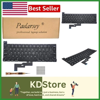 Replacement Mechanical Keyboard for MacBook Pro 13" A2338 2020-2022 USB RGB M... - Image 1 of 4