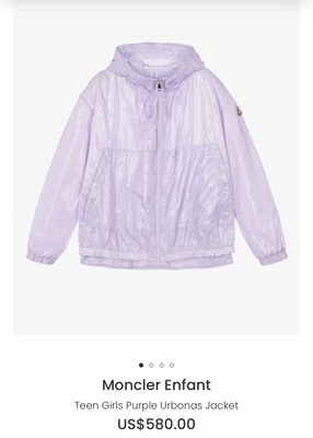 Moncler Kids Windbreaker Sz 14 - Image 1 of 4