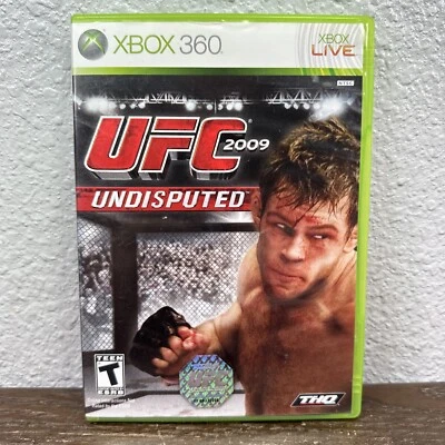 UFC 2009 Undisputed Game Xbox 360 Release 2009 in Original Case with Manual - Image 1 of 4