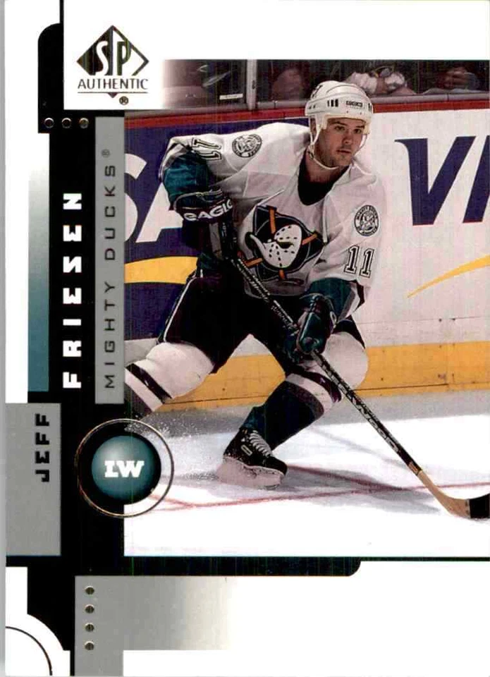 2001-02 Upper Deck SP Authentic Jeff Friesen #1 - Image 1 of 2