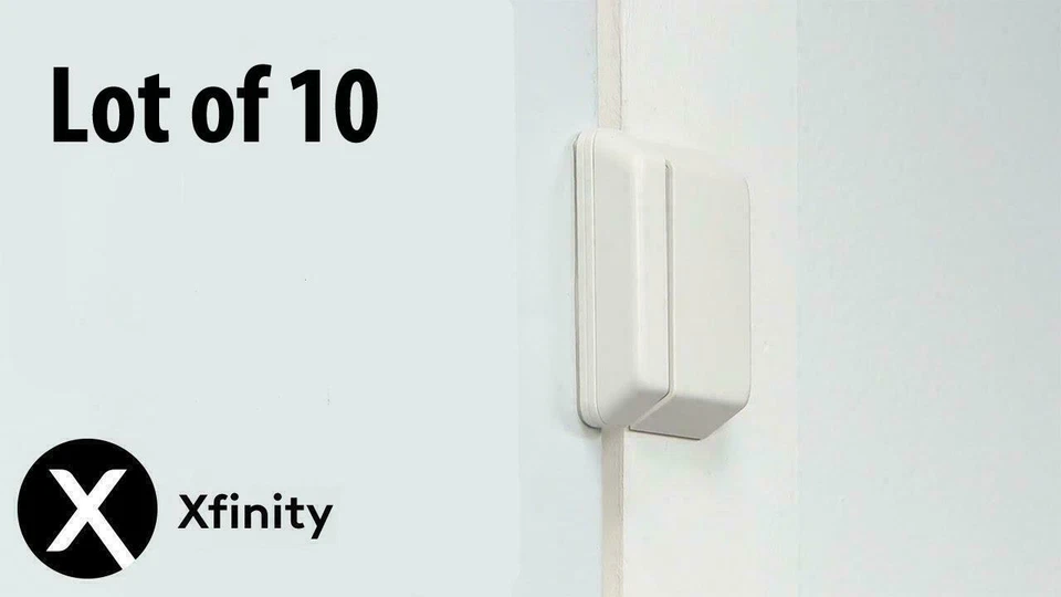 Lote de 10 sensores de ventana de puerta ZigBee XFINITY Security Visonic XHS2-TY MCT-350 SMA Foto 1 de 4